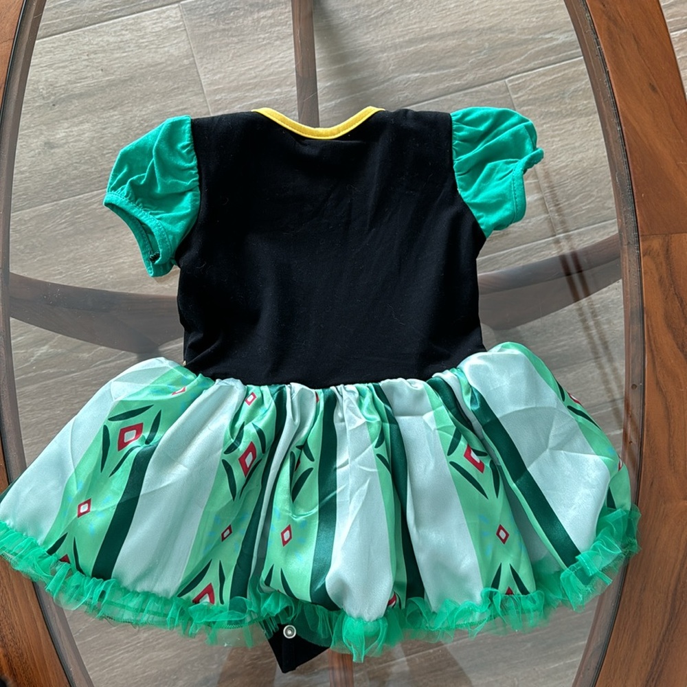 Green and Black Kids Costume Dress - Picture 2 of 3